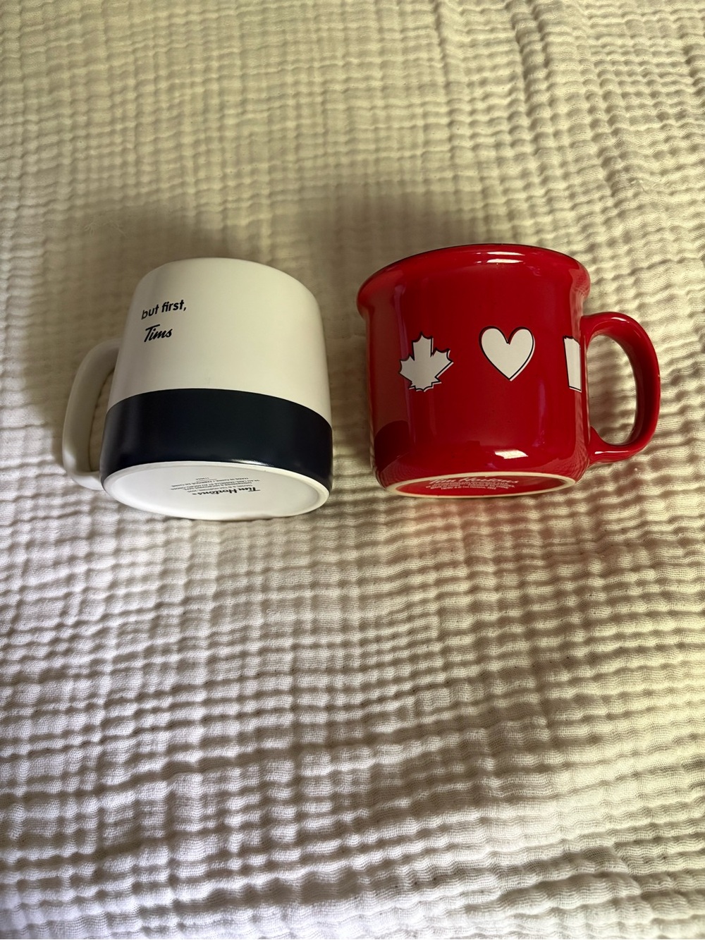Tim Horton’s Ceramic Mugs x 2